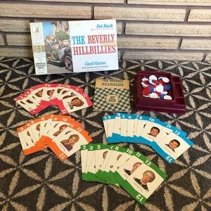 60's "Set Back" The Beverly Hillbillies Card Game - 2 - 6 players - 70's TV Show